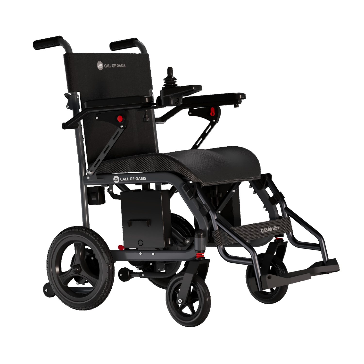 Fauteuil roulant électrique pliable (16,3 kg) | OAS Air Ultra
