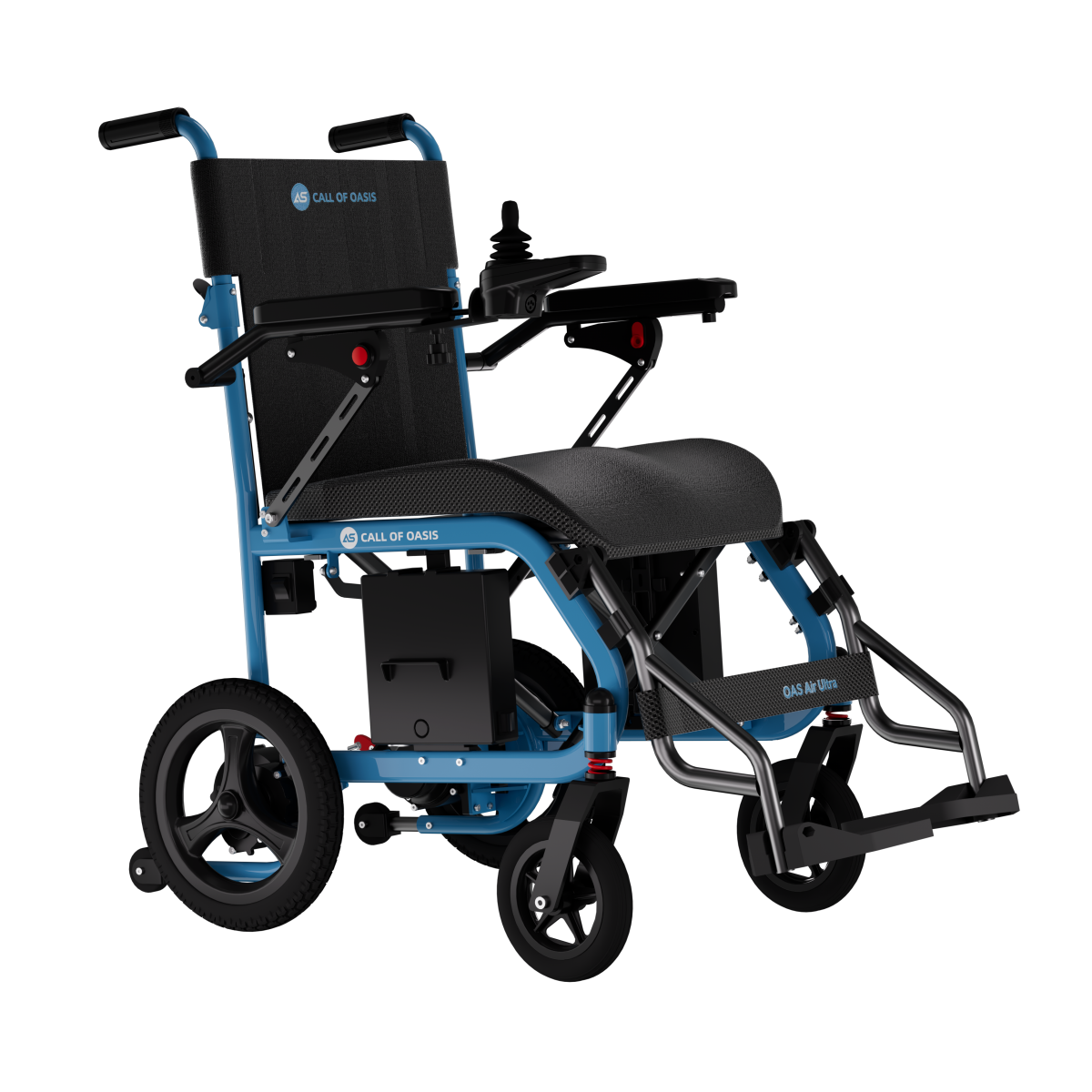 Fauteuil roulant électrique pliable (16,3 kg) | OAS Air Ultra